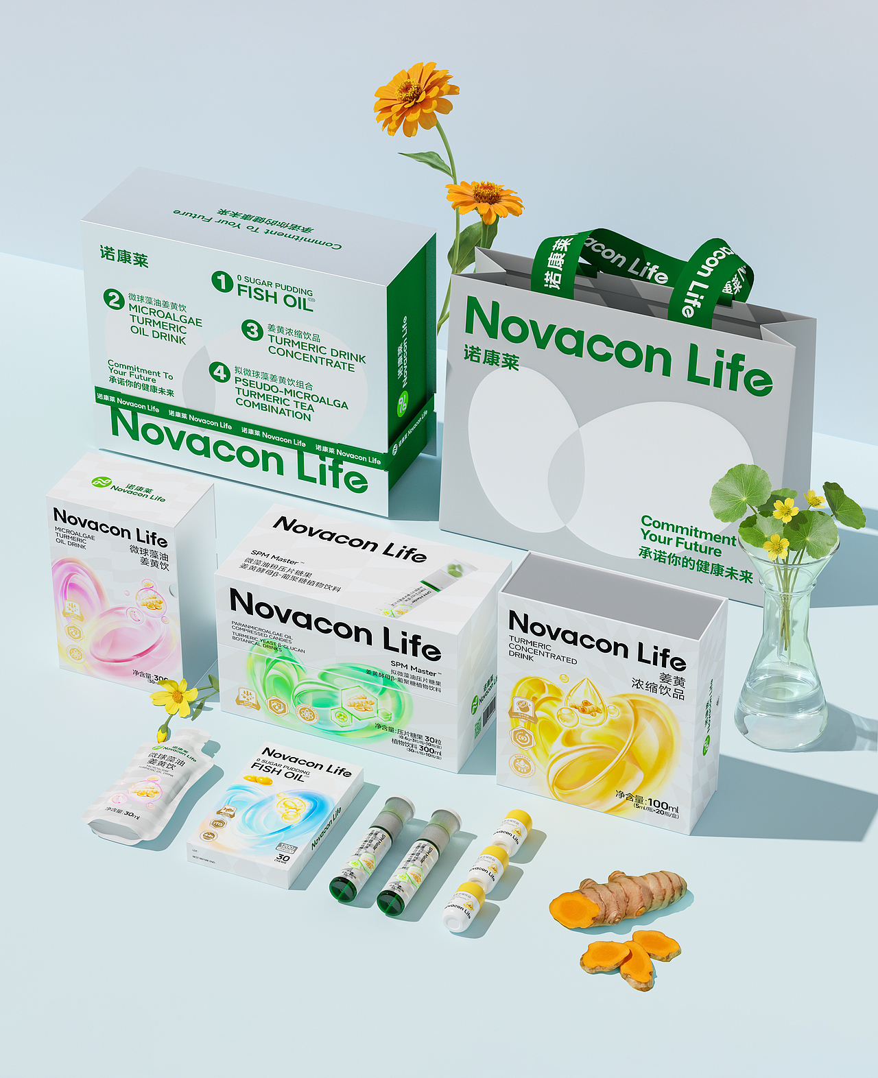「健康承诺 永恒契约」Novacon Life产品视觉矩阵重塑（图ZNDA3NTExOTA0） - 包装 - 站酷设计师妙与妙品牌顾问原创素材 - 站酷ZCOOL
