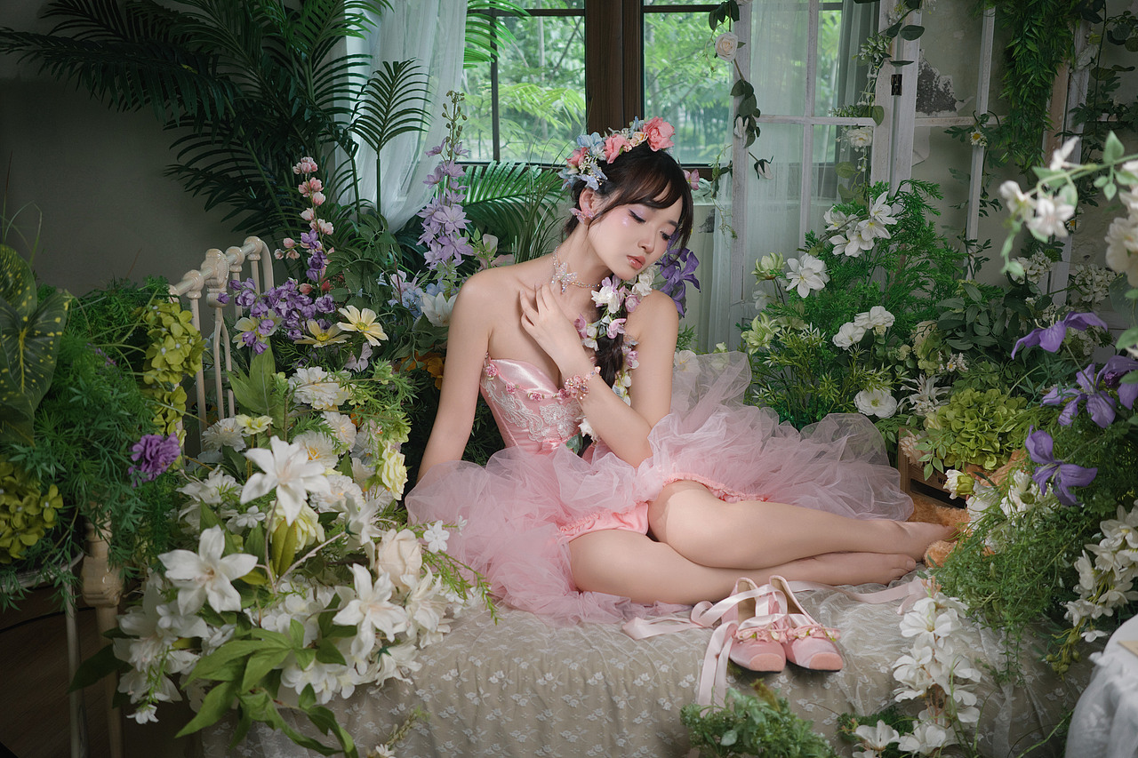 花床（图ZNDA3NTE3NDY0） - 人像摄影 - 站酷设计师筱筱的鱼原创素材 - 站酷ZCOOL
