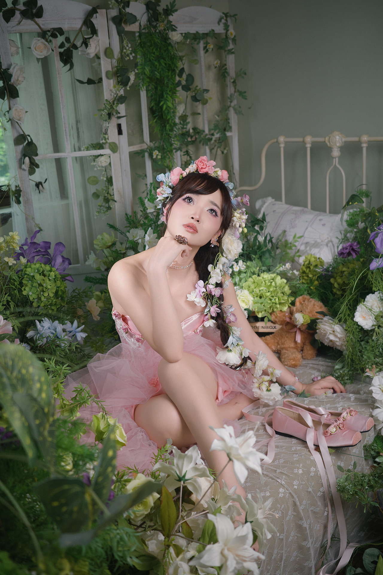 花床（图ZNDA3NTE3NDc2） - 人像摄影 - 站酷设计师筱筱的鱼原创素材 - 站酷ZCOOL