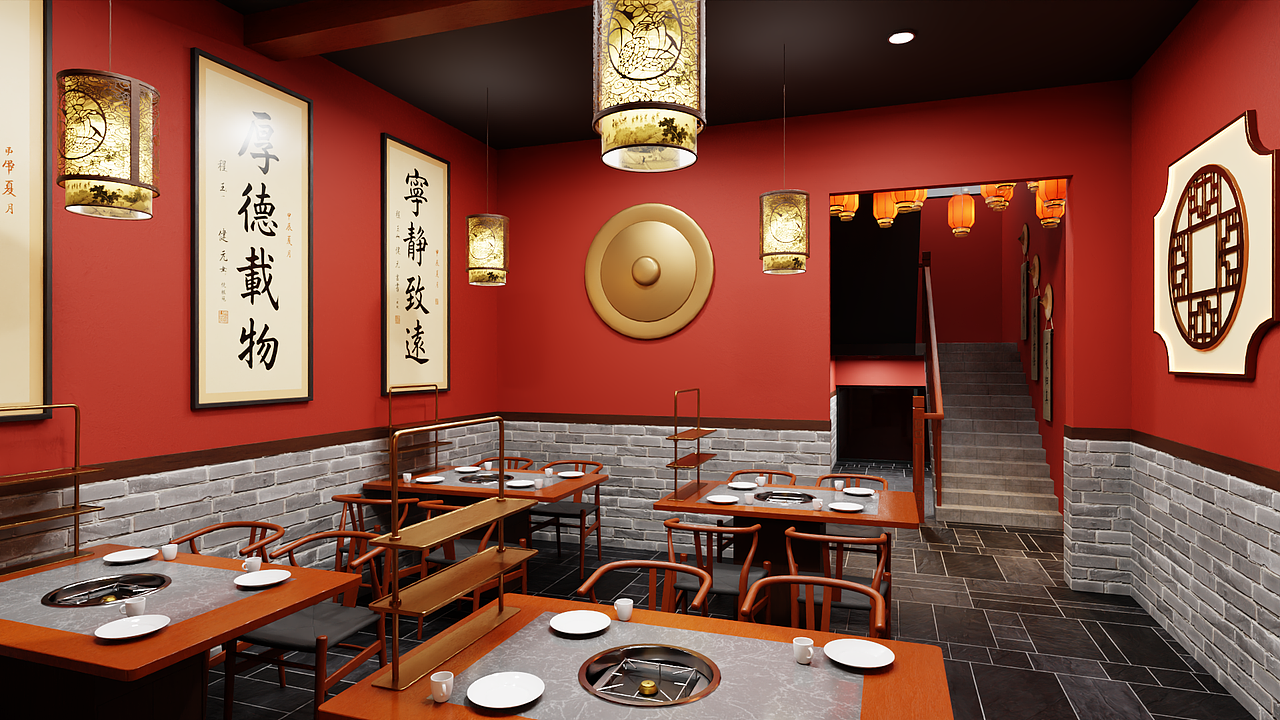 客单案例｜Quán Lẩu ZhenDong Hà Nội（图ZNDA3NTE5NDc2） - 酒店餐饮设计 - 站酷设计师动画肝帝原创素材 - 站酷ZCOOL