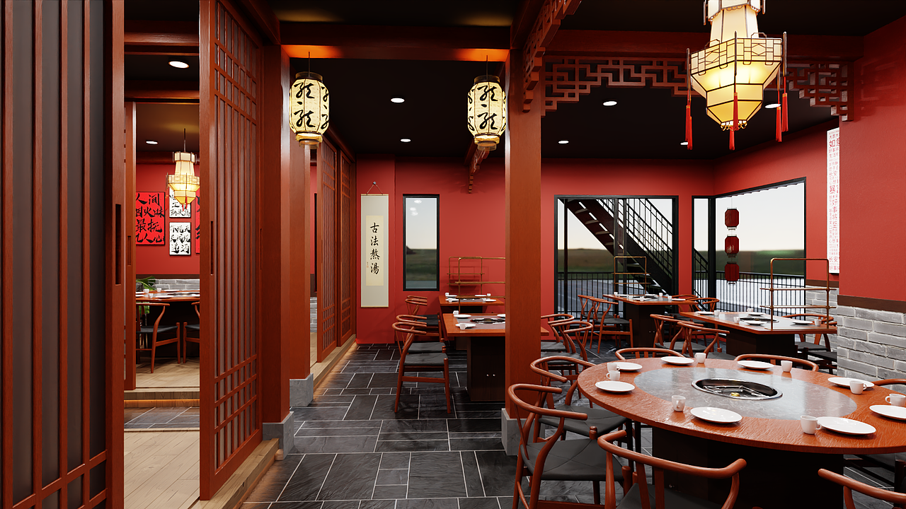 客单案例｜Quán Lẩu ZhenDong Hà Nội（图ZNDA3NTE5NTMy） - 酒店餐饮设计 - 站酷设计师动画肝帝原创素材 - 站酷ZCOOL