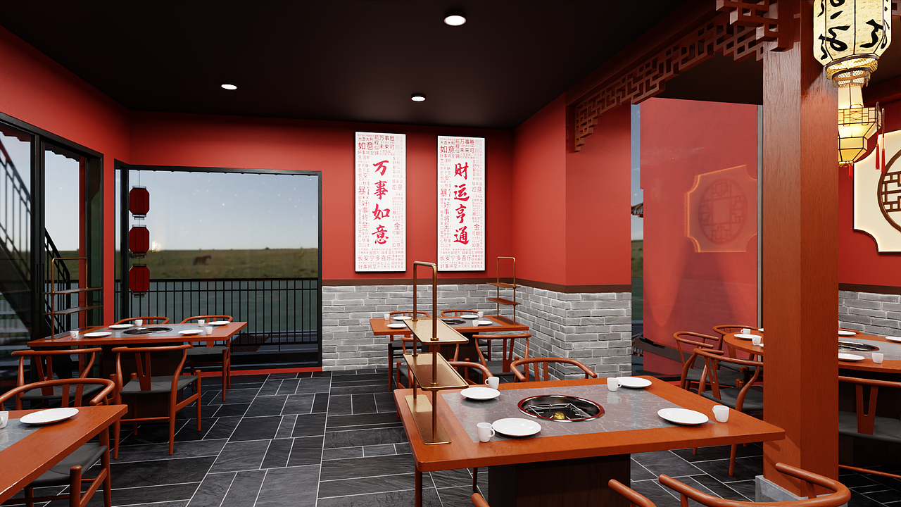 客单案例｜Quán Lẩu ZhenDong Hà Nội（图ZNDA3NTE5NTU2） - 酒店餐饮设计 - 站酷设计师动画肝帝原创素材 - 站酷ZCOOL