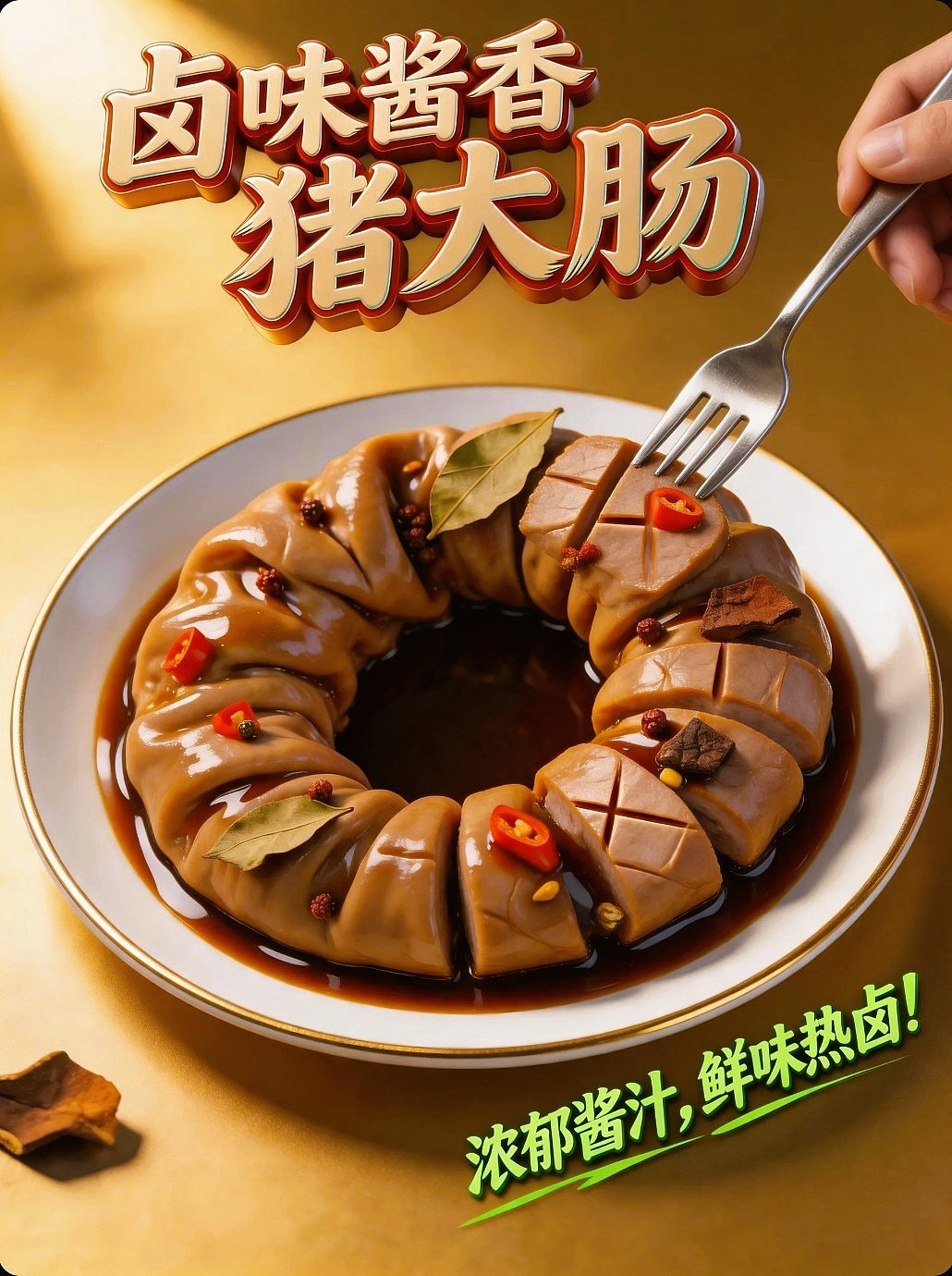 既梦AI设计创意酱香猪大肠海报带提示词AIGC既梦5.0（图ZNDA3NTI1MzUy） - 海报 - 站酷设计师风中的玫瑰耶原创素材 - 站酷ZCOOL
