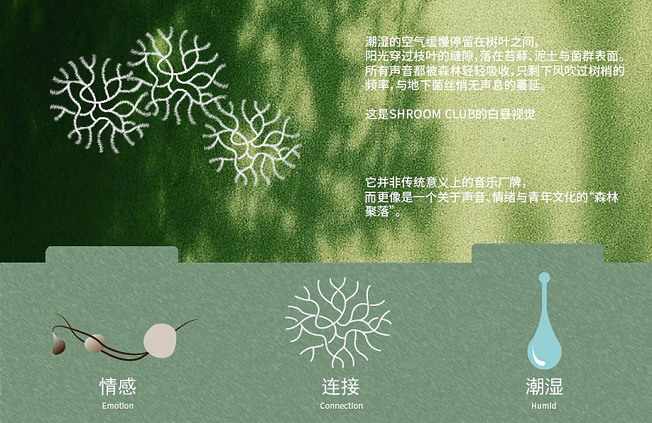 品牌设计｜SHROOM CLUB音乐厂牌设计（图ZNDA3NTM1NTgw） - 品牌 - 站酷设计师三月呼噜呼噜原创素材 - 站酷ZCOOL