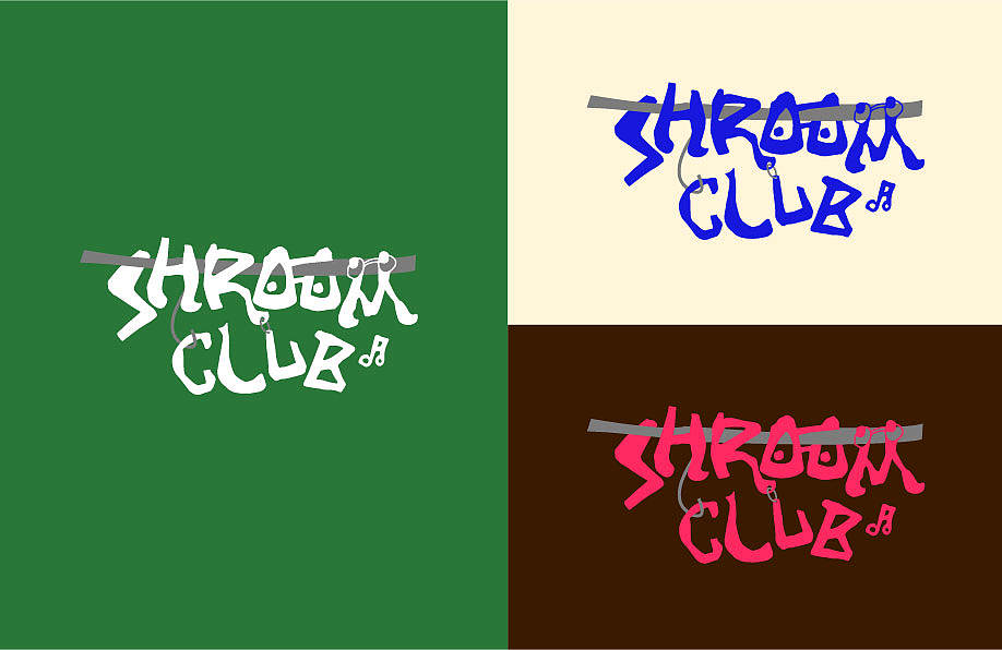 品牌设计｜SHROOM CLUB音乐厂牌设计（图ZNDA3NTM1NTg0） - 品牌 - 站酷设计师三月呼噜呼噜原创素材 - 站酷ZCOOL