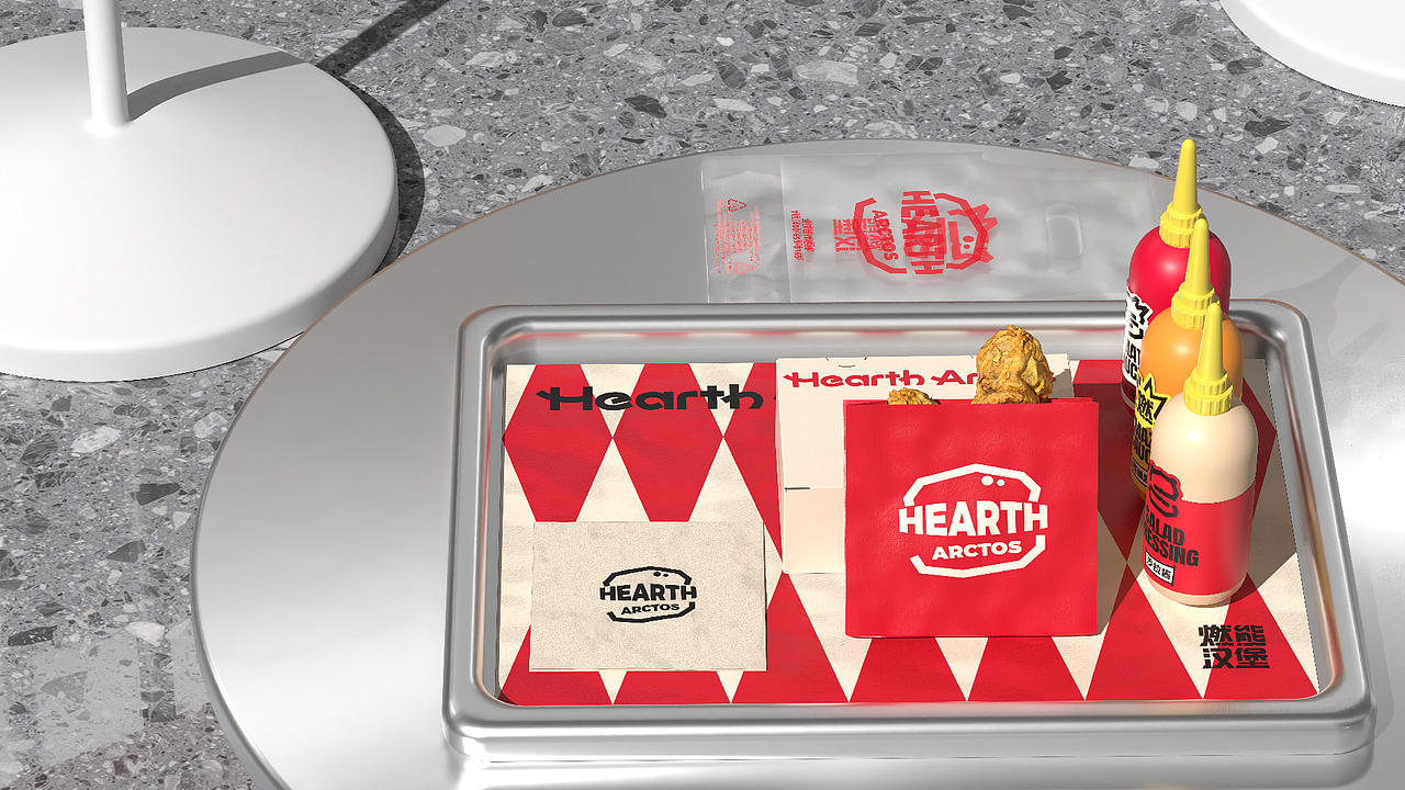HEARTH ARCTOS|复古轻美式汉堡品牌视觉升级(图ZNDA3NTM2Mjgw) - 品牌 - 站酷设计师NJSTAR原创素材 - 站酷ZCOOL