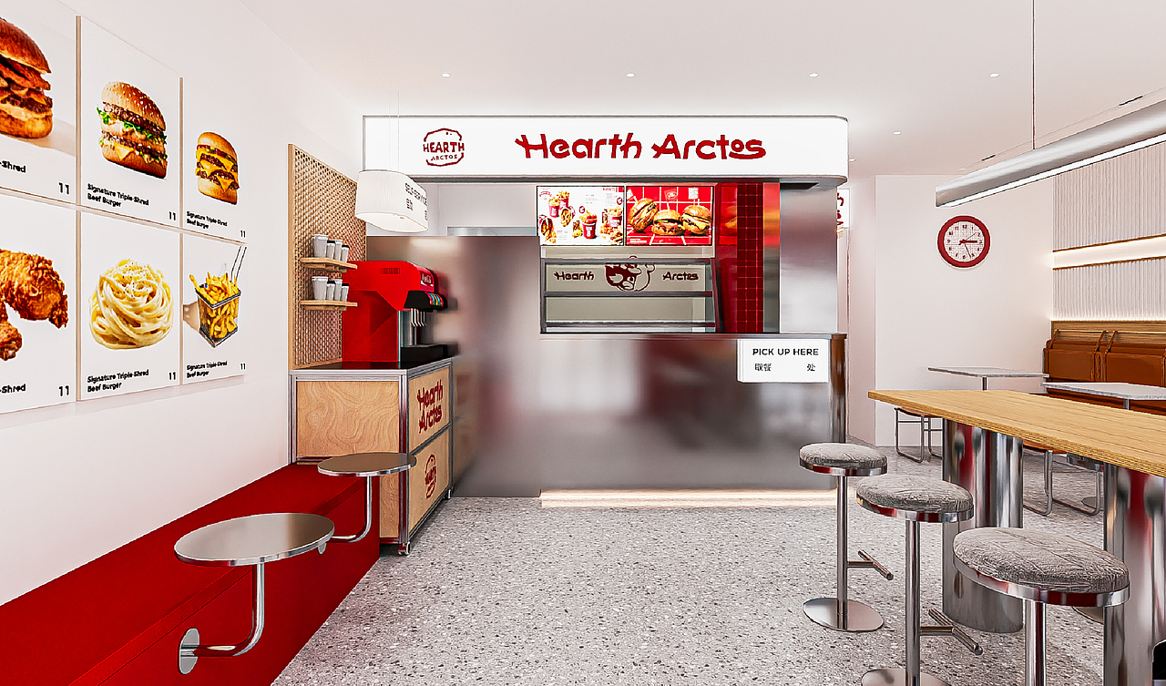 HEARTH ARCTOS|复古轻美式汉堡品牌视觉升级(图ZNDA3NTM2NDA4) - 品牌 - 站酷设计师NJSTAR原创素材 - 站酷ZCOOL