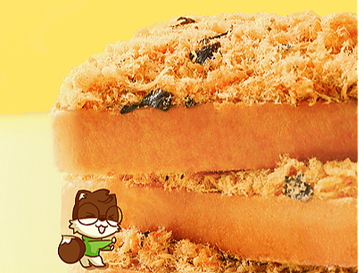 三只松鼠吐司详情页设计