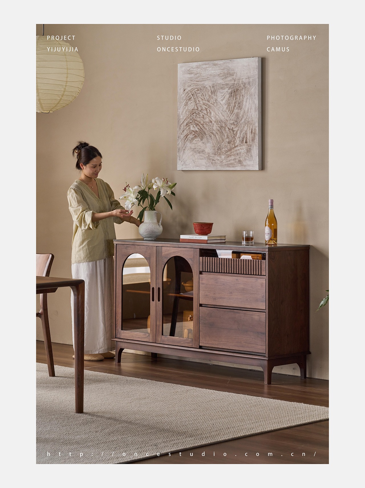 产品家具摄影｜多功能餐边柜储物柜电商视觉📷（图ZNDA3NTQwODcy） - 产品摄影 - 站酷设计师几时摄影原创素材 - 站酷ZCOOL