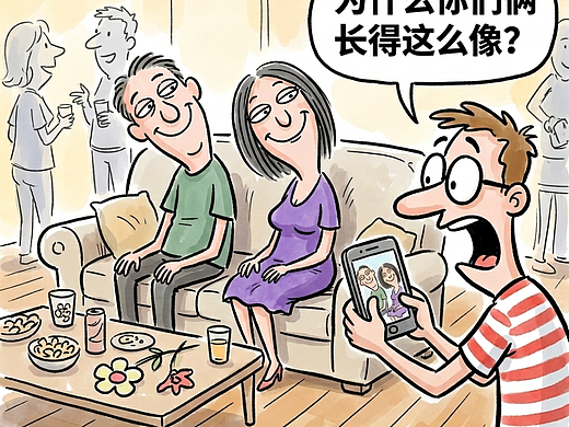 为什么很多夫妻越看越像？原来不是玄学