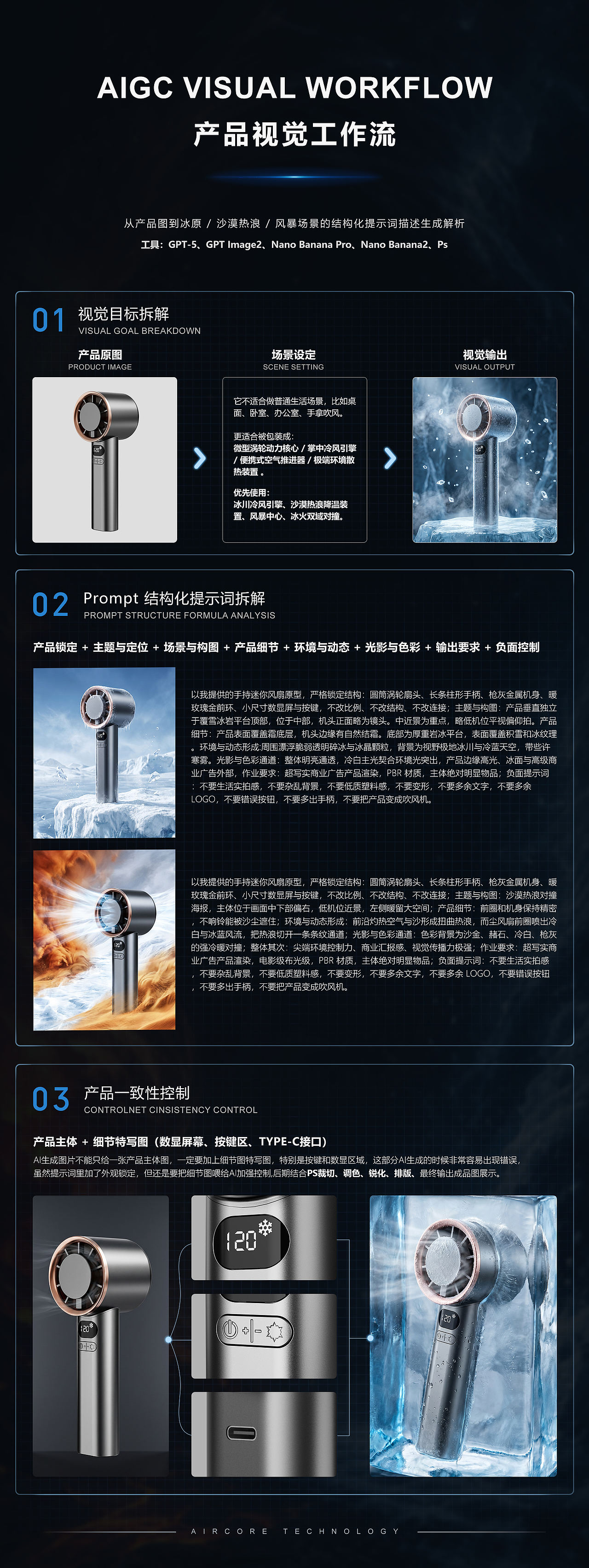 掌心风暴计划｜AI迷你风扇视觉实验（图ZNDA3NTYzOTYw） - 电子产品 - 站酷设计师男儿当志qiang原创素材 - 站酷ZCOOL