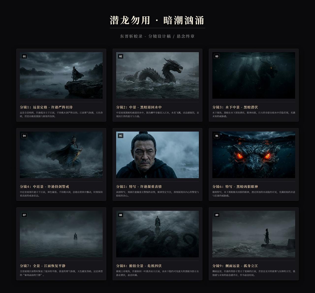 【许逊斩蛟龙】（图ZNDA3NTczNzQ4） - 短片 - 站酷设计师AI图图原创素材 - 站酷ZCOOL