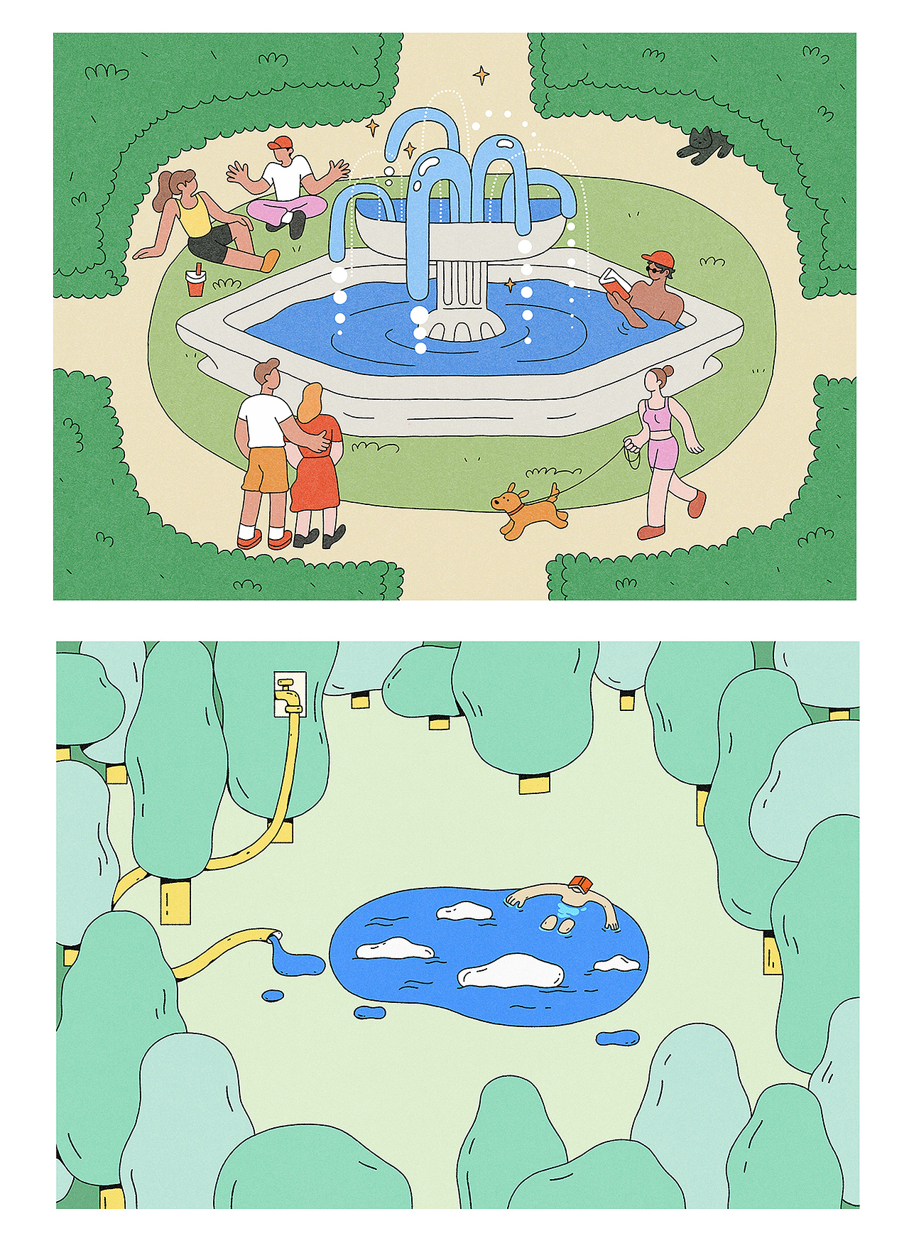 小总结（图ZNDA3NTc4Mzky） - 商业插画 - 站酷设计师大文插画原创素材 - 站酷ZCOOL