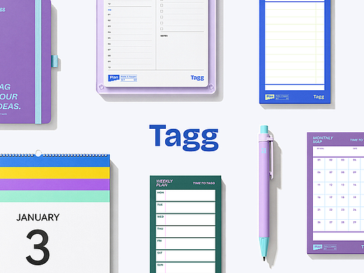 Tagg塔吉|文具品牌全案设计