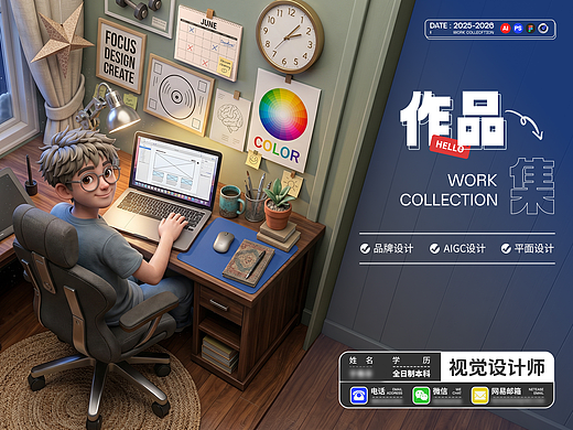 2026作品集｜品牌｜AIGC辅助｜平面