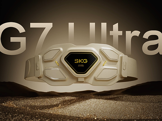 SKG | G7 Ultra 按摩腰带 三维短片