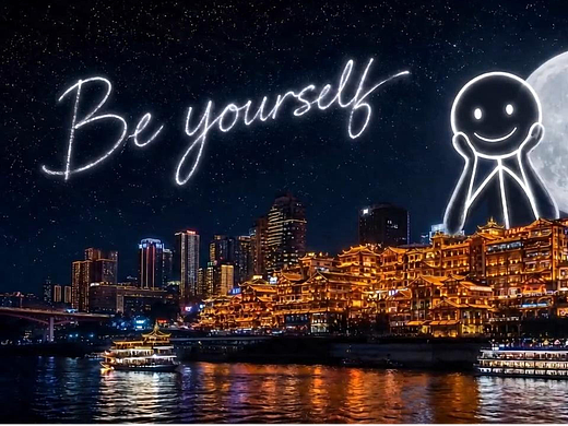 【AI短片】be yourself（个人主页-ZNzM2NzQ4NjA=） - AI作品 - 站酷设计师ACE_PPT原创素材 - 站酷ZCOOL