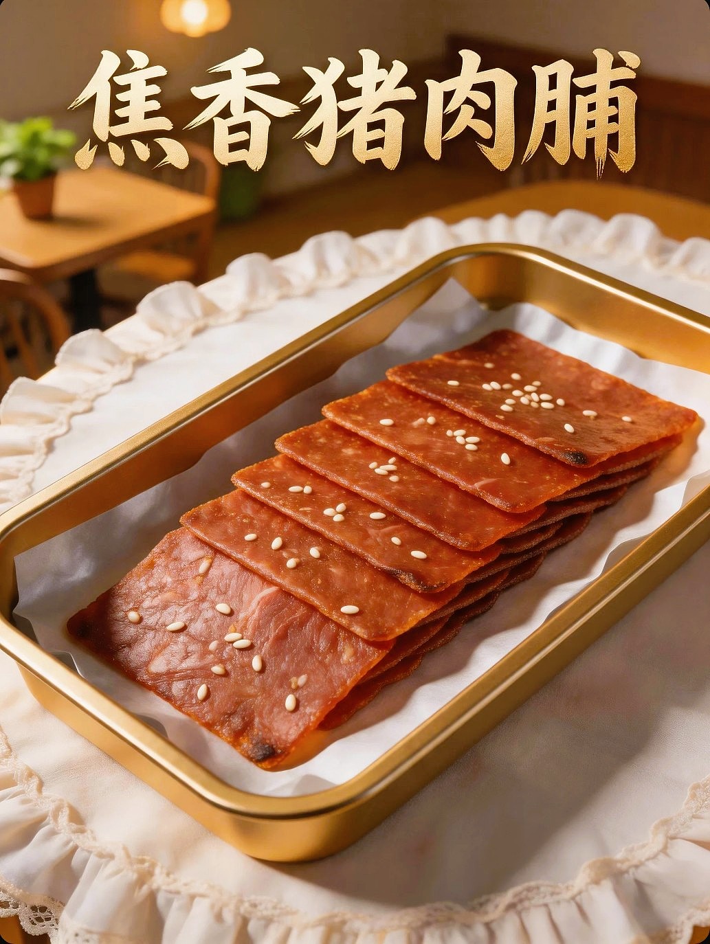既梦AI设计创意焦香猪肉脯海报带提示词AIGC既梦5.0(图ZNDA3NjMxNTU2) - 海报 - 站酷设计师风中的玫瑰耶原创素材 - 站酷ZCOOL