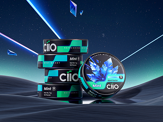五克氮²×CIIO | 薄荷糖系列包装（个人主页-ZNzM2Njc1MDQ=） - 包装 - 站酷设计师五克氮创意设计原创素材 - 站酷ZCOOL