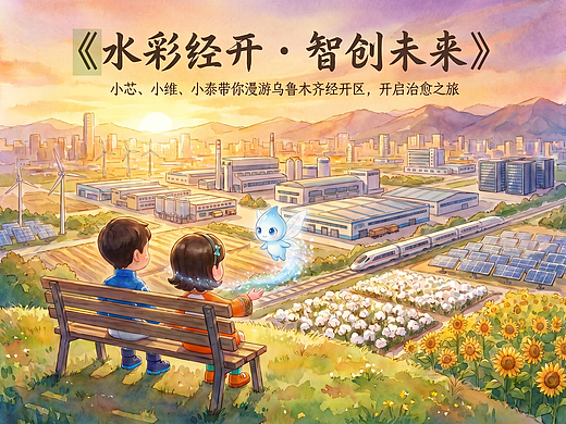 《水彩经开・智创未来》