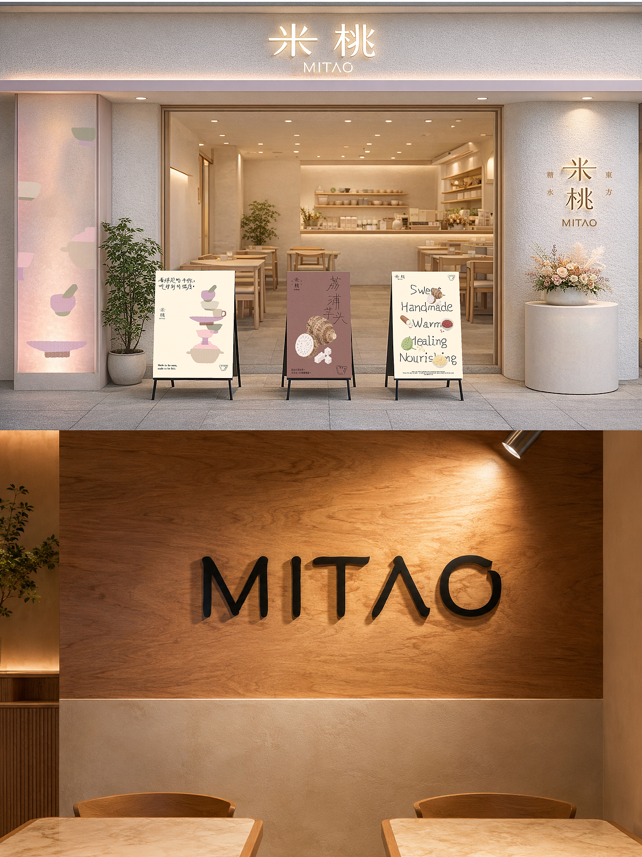 米桃糖水品牌设计（图ZNDA3NjM0MjA0） - 品牌 - 站酷设计师阿楚设计原创素材 - 站酷ZCOOL