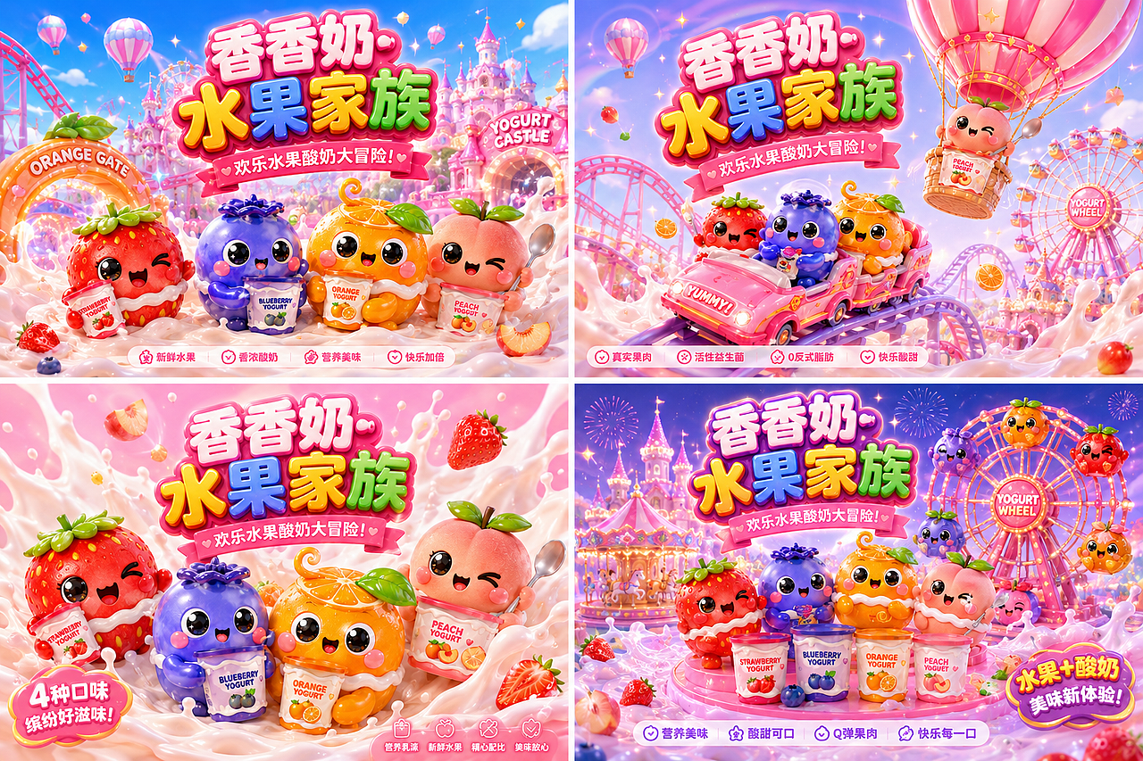 【AIGC】香香奶水果家族-创意宣传视频(图ZNDA3NjU4NDY4) - 宣传片 - 站酷设计师风与帆原创素材 - 站酷ZCOOL