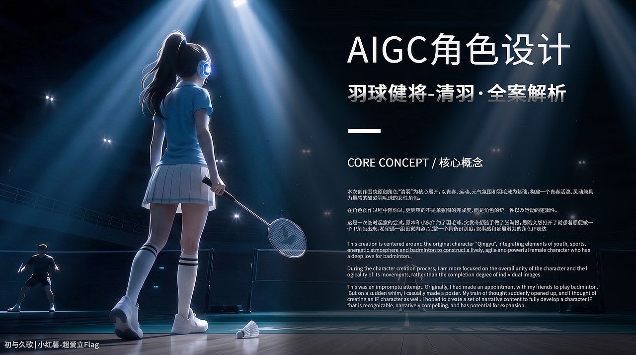 初与久歌AIGC-IP角色与场景设计丨《清羽》· NO.01(图ZNDA3NzA4OTQw) - AI作品 - 站酷设计师初与丨久歌原创素材 - 站酷ZCOOL