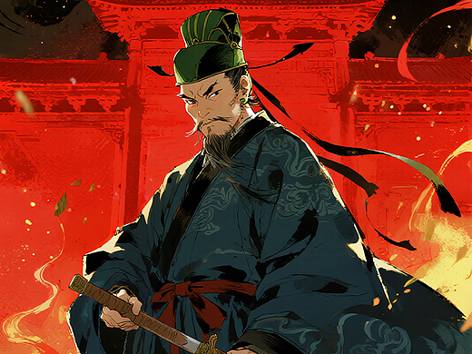 三国人物艺术插画（八）