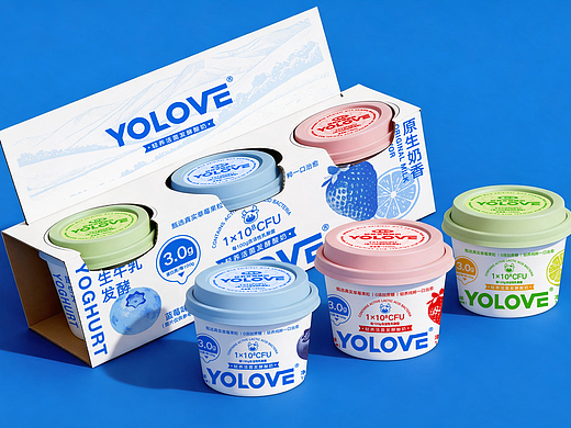 Yolove酸奶| 品牌包装设计
