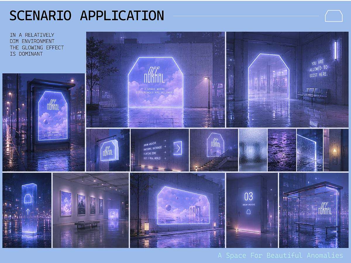 OFF NORMAL｜A soft system for the unlabeled 🌙（图ZNDA3NzE1OTY0） - AI作品 - 站酷设计师mumu未来小怪兽原创素材 - 站酷ZCOOL