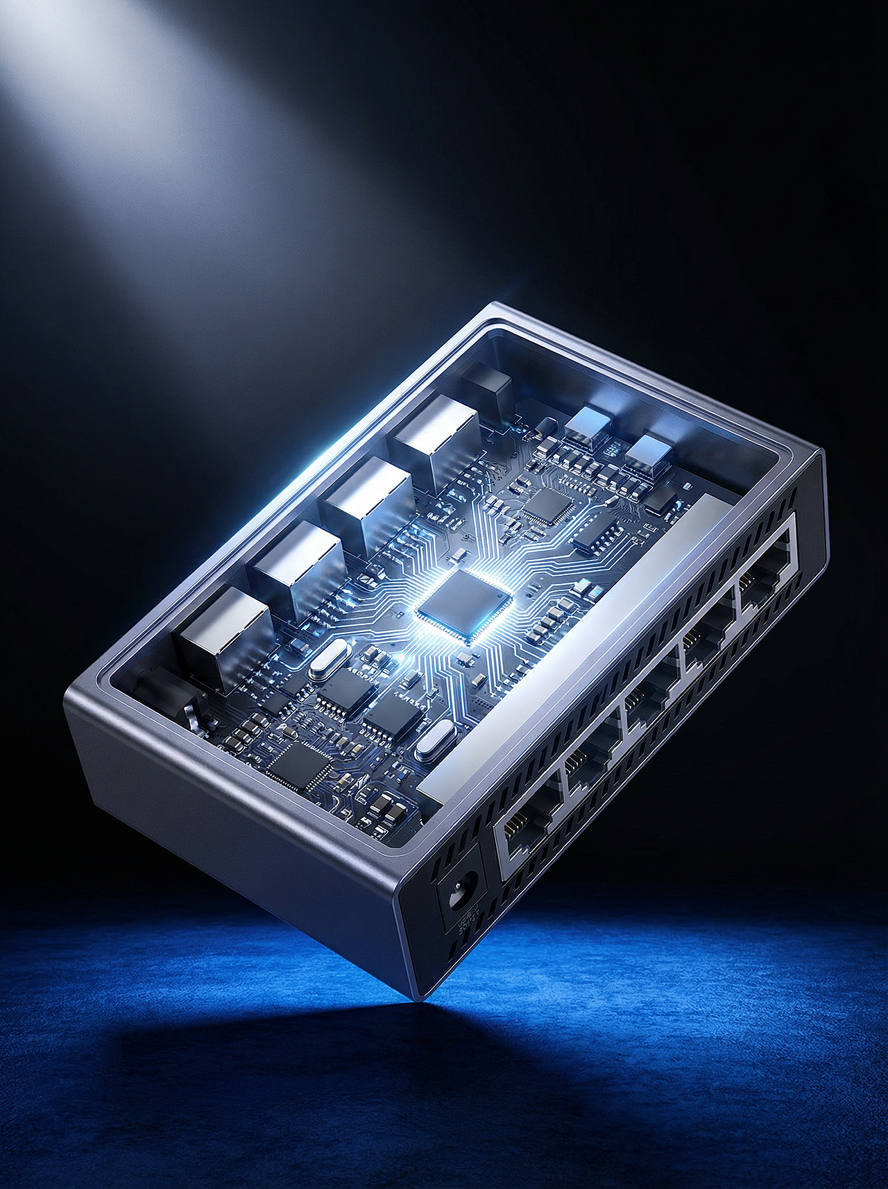 AIGC赋能 | 开局白底图系列 交换机视觉海报合集(图ZNDA3NzE4MDQw) - AI作品 - 站酷设计师夏木L原创素材 - 站酷ZCOOL