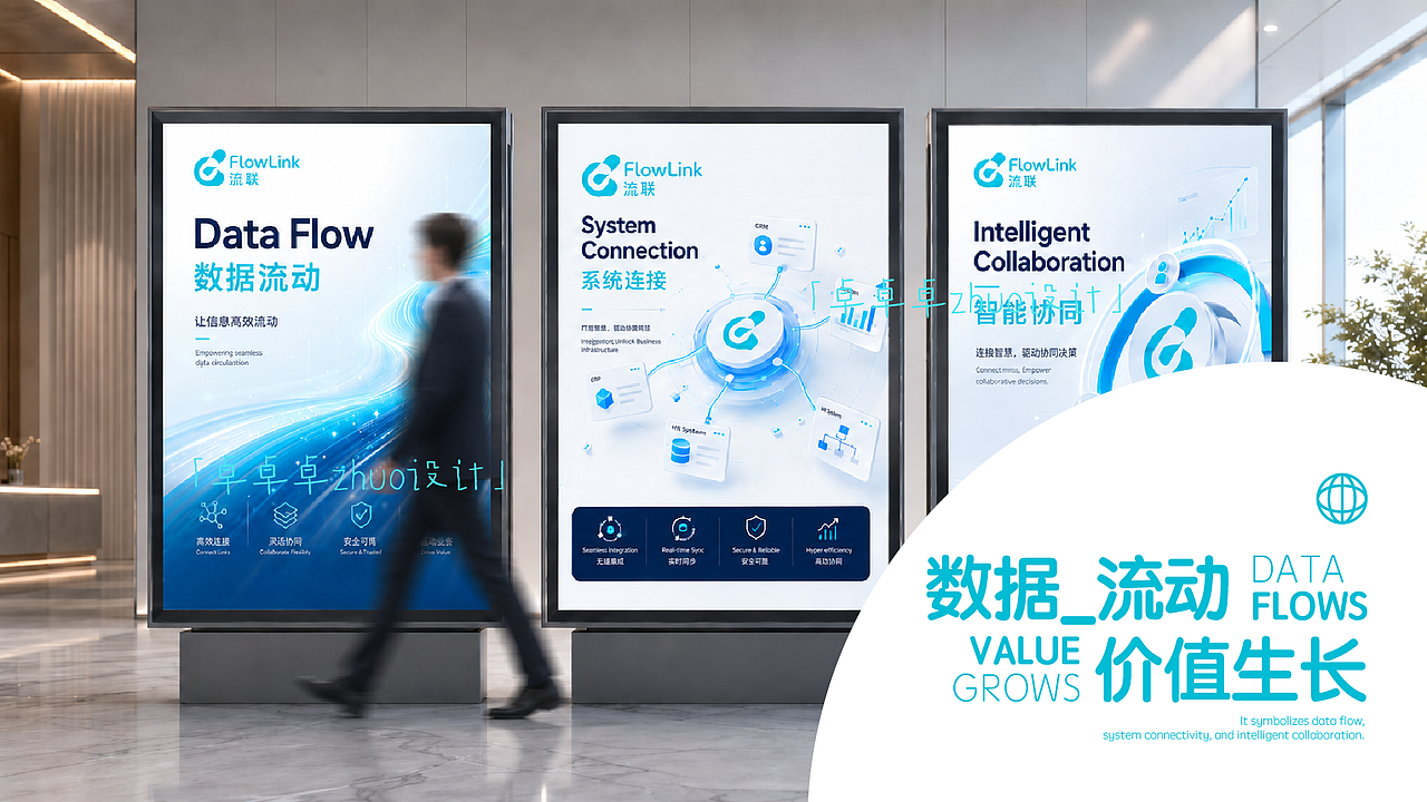 原创|科技品牌|FlowLink 流联(图ZNDA3NzI0NjA0) - 其他工业/产品 - 站酷设计师卓卓卓zhuo原创素材 - 站酷ZCOOL