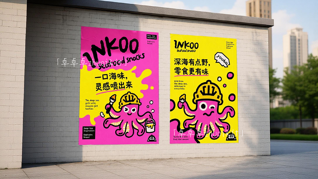 原创｜零食品牌｜INKOO海味零食（图ZNDA3NzI1NzUy） - 其他工业/产品 - 站酷设计师卓卓卓zhuo原创素材 - 站酷ZCOOL
