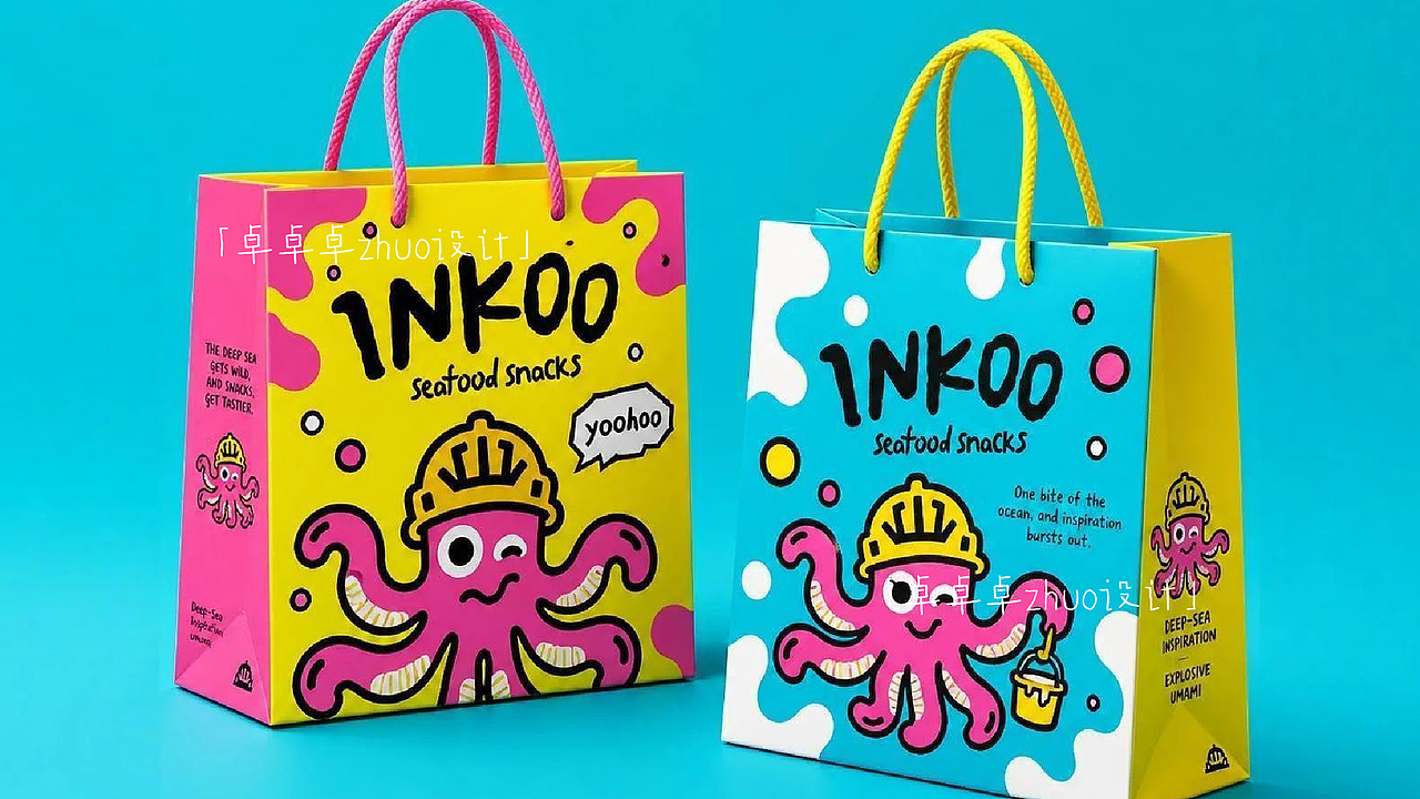 原创｜零食品牌｜INKOO海味零食（图ZNDA3NzI1NzMy） - 其他工业/产品 - 站酷设计师卓卓卓zhuo原创素材 - 站酷ZCOOL