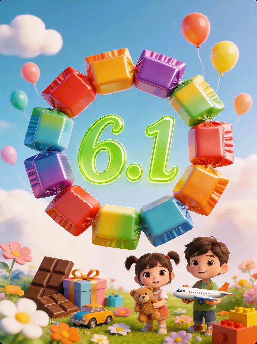 既梦AI设计创意六一儿童节海报带提示词AIGC既梦5.0（图ZNDA3NzI2NTM2） - 海报 - 站酷设计师风中的玫瑰耶原创素材 - 站酷ZCOOL