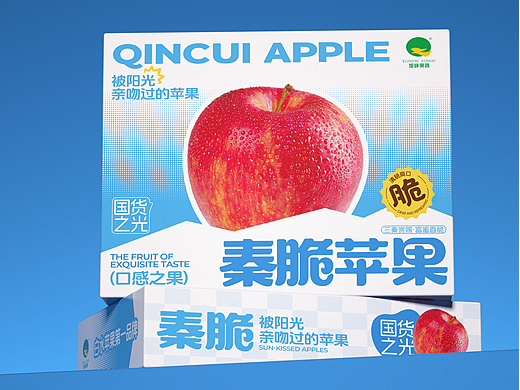 原创 ｜ 旭峥果蔬 ｜ 秦脆苹果包装