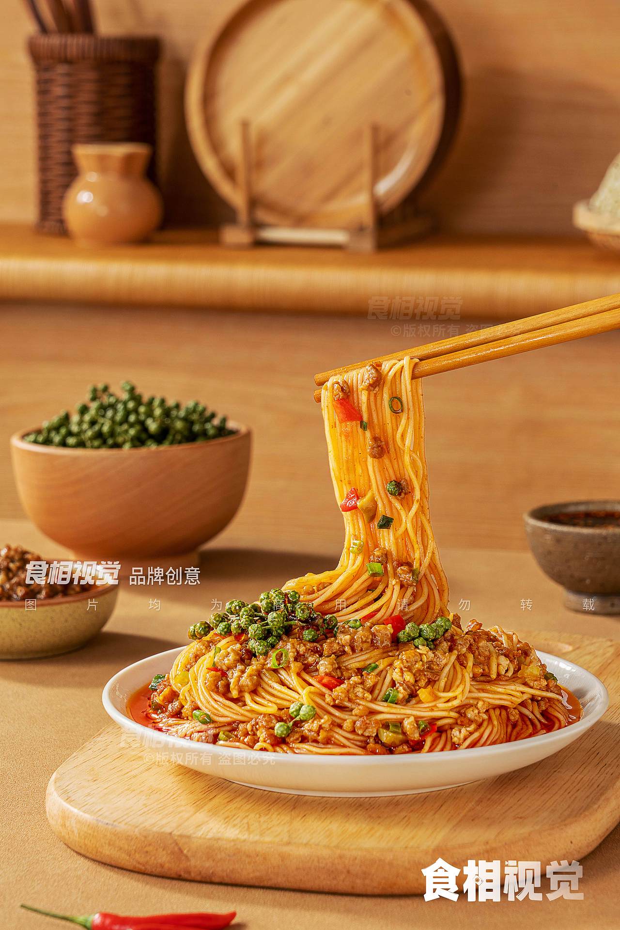 热干面拍摄｜美食摄影 杭州电商食品拍摄X食相视觉（图ZNDA3NzM0MDky） - 美食摄影 - 站酷设计师食相视觉原创素材 - 站酷ZCOOL