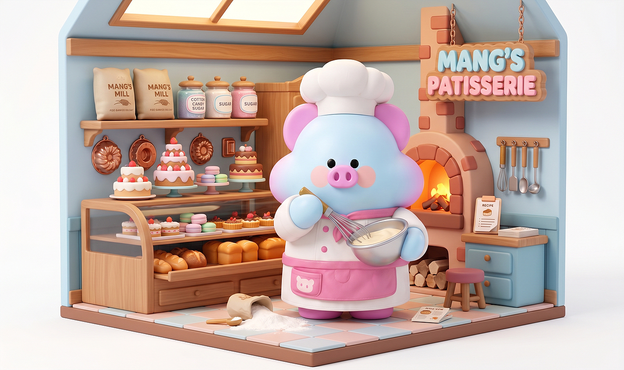 「Bubbi 云朵小猪 IP 设计 | 软乎乎的治愈伙伴」(图ZNDA3NzM2NDMy) - AI作品 - 站酷设计师ketty仪原创素材 - 站酷ZCOOL