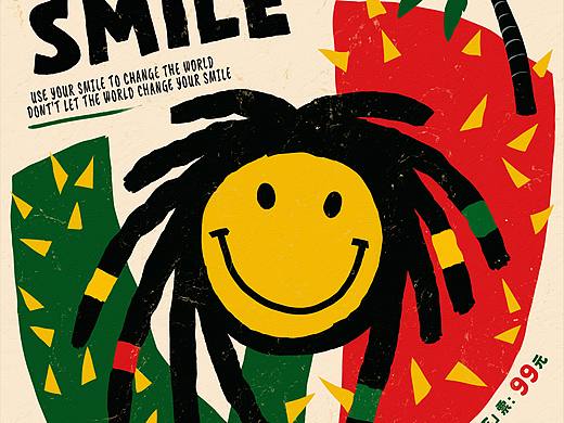 just smile 演出海报设计