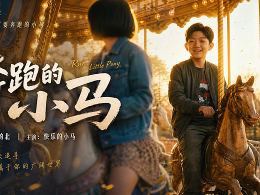 奔跑的小马