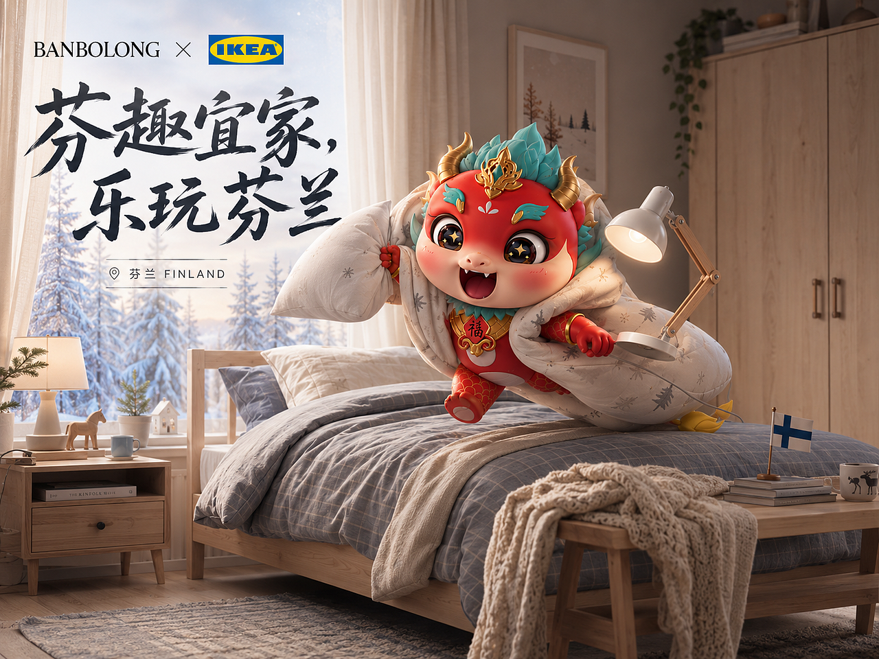 BANBOLONG × IKEA × 哆啦A梦|把城市灵感搬进家(图ZNDA3NzQ5NTQw) - IP形象 - 站酷设计师杨瑞霖原创素材 - 站酷ZCOOL