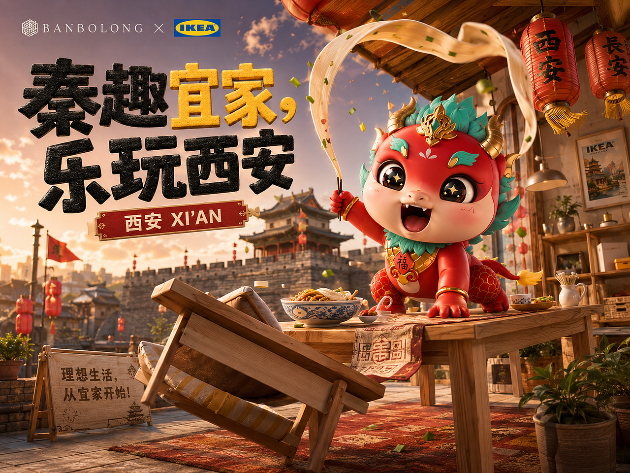 BANBOLONG × IKEA × 哆啦A梦|把城市灵感搬进家(图ZNDA3NzQ5NDg4) - IP形象 - 站酷设计师杨瑞霖原创素材 - 站酷ZCOOL