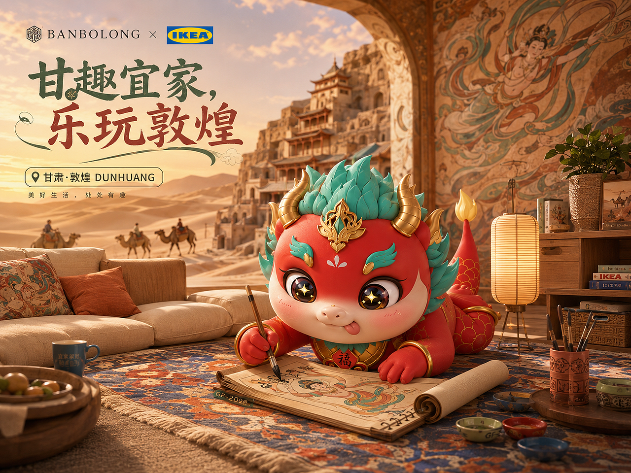 BANBOLONG × IKEA × 哆啦A梦|把城市灵感搬进家(图ZNDA3NzQ5NjI4) - IP形象 - 站酷设计师杨瑞霖原创素材 - 站酷ZCOOL