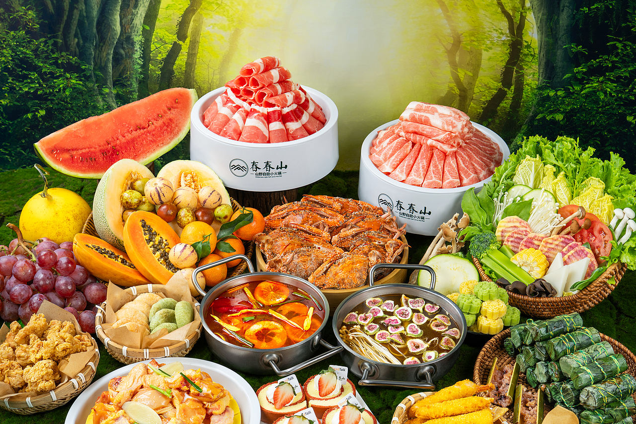 森系小火锅菜品拍摄（图ZNDA3NzUwNTYw） - 美食摄影 - 站酷设计师墨非凡摄影原创素材 - 站酷ZCOOL
