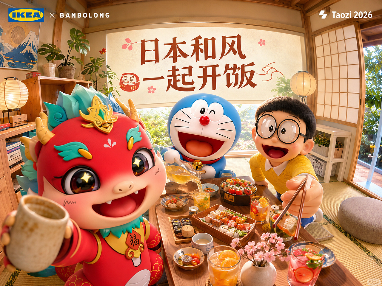 BANBOLONG × IKEA × 哆啦A梦|把城市灵感搬进家(图ZNDA3NzUyOTU2) - IP形象 - 站酷设计师杨瑞霖原创素材 - 站酷ZCOOL