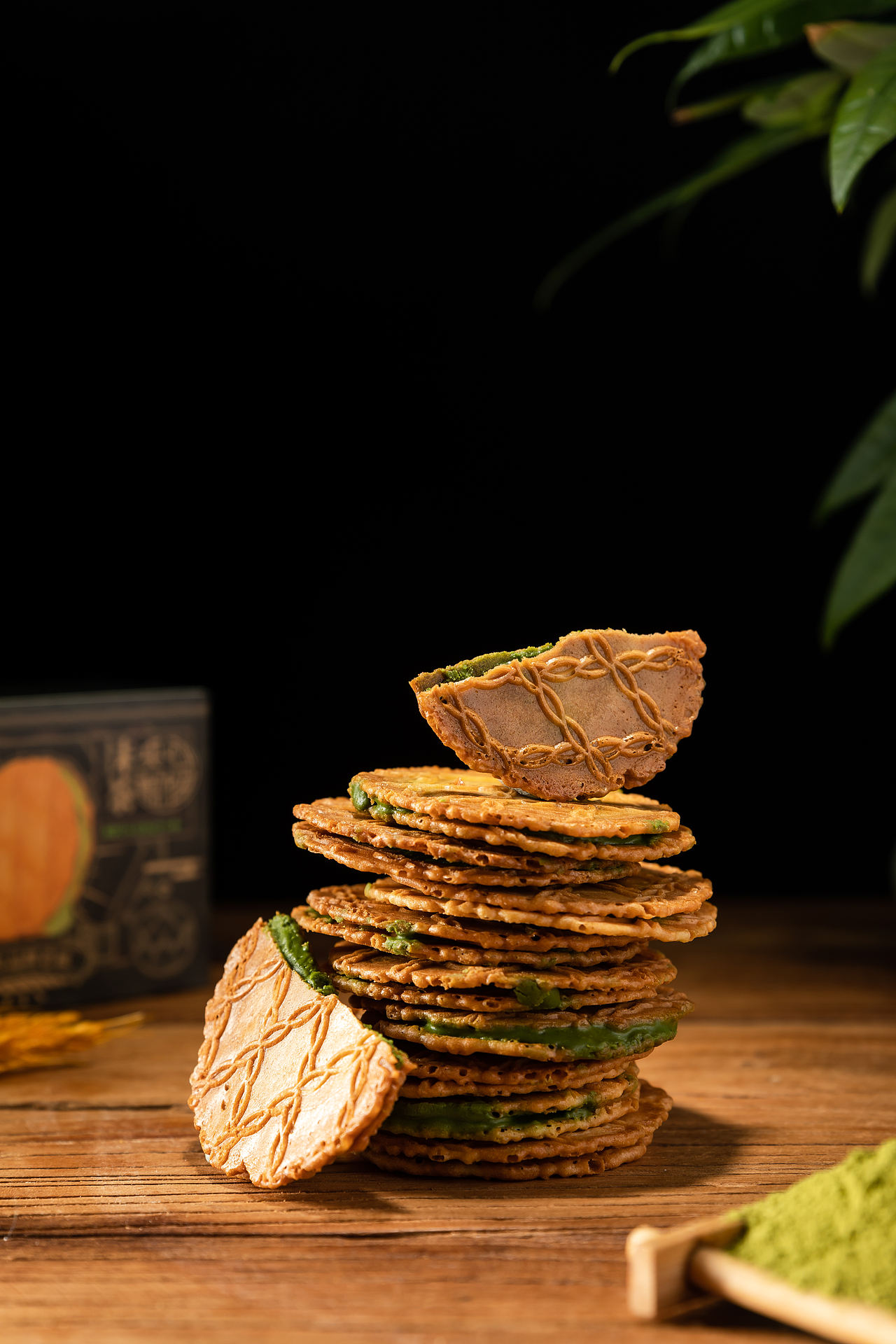 抹茶饼干主图拍摄案例（图ZNDA3NzU4MzA4） - 产品摄影 - 站酷设计师芷君视觉原创素材 - 站酷ZCOOL