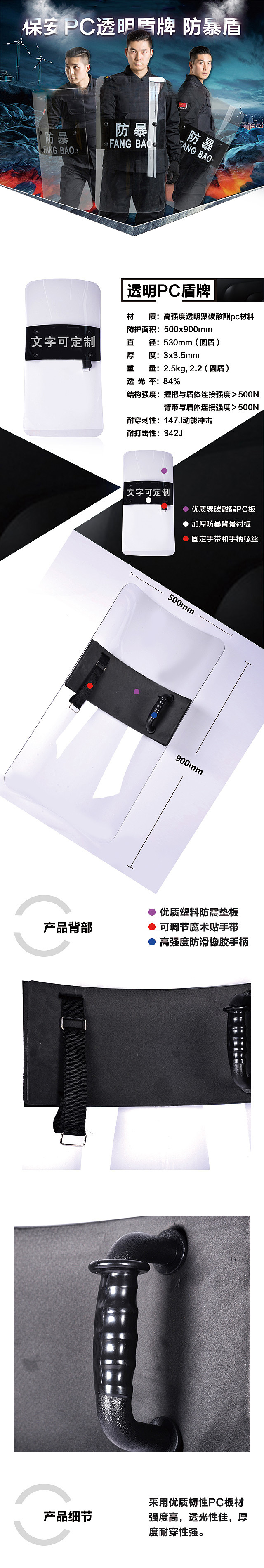 防暴盾详情页（图ZNDA3NzY1NjQ0） - 其他平面 - 站酷设计师DPW7799原创素材 - 站酷ZCOOL