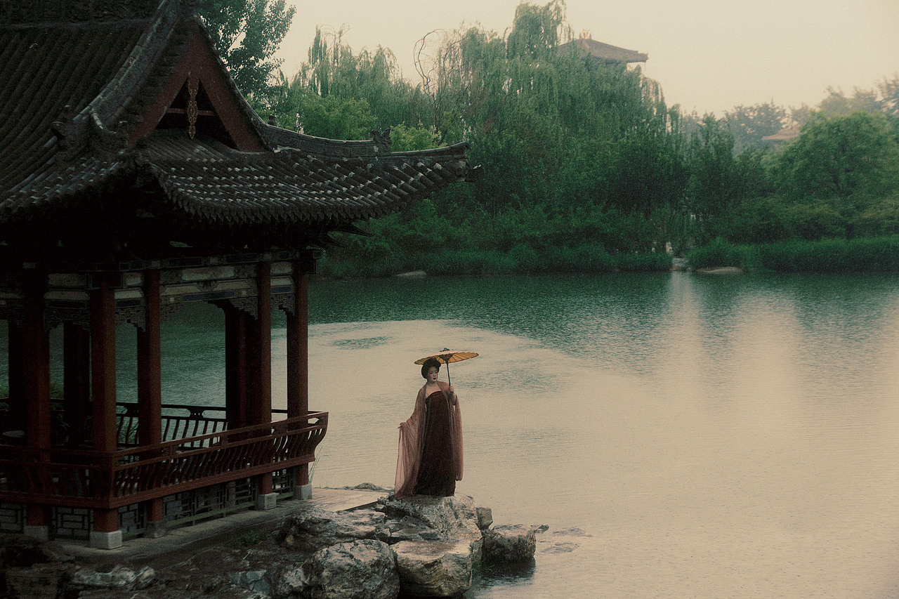 雨润晋祠（图ZNDA3NzcxOTQw） - 人像摄影 - 站酷设计师若寒Rock原创素材 - 站酷ZCOOL