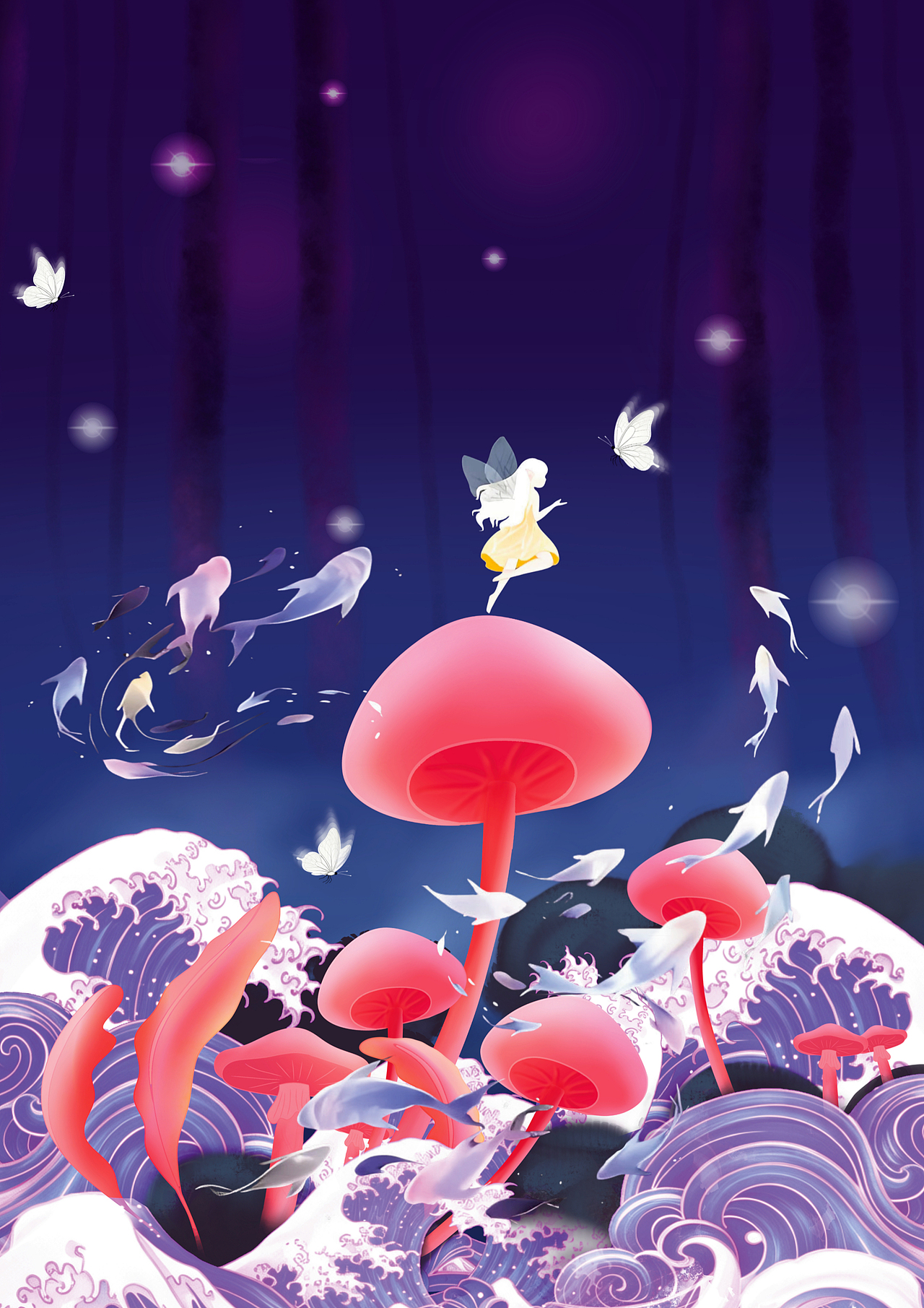 画了一张又一张（图ZNDA3Nzc1NjY0） - 商业插画 - 站酷设计师yeheer原创素材 - 站酷ZCOOL