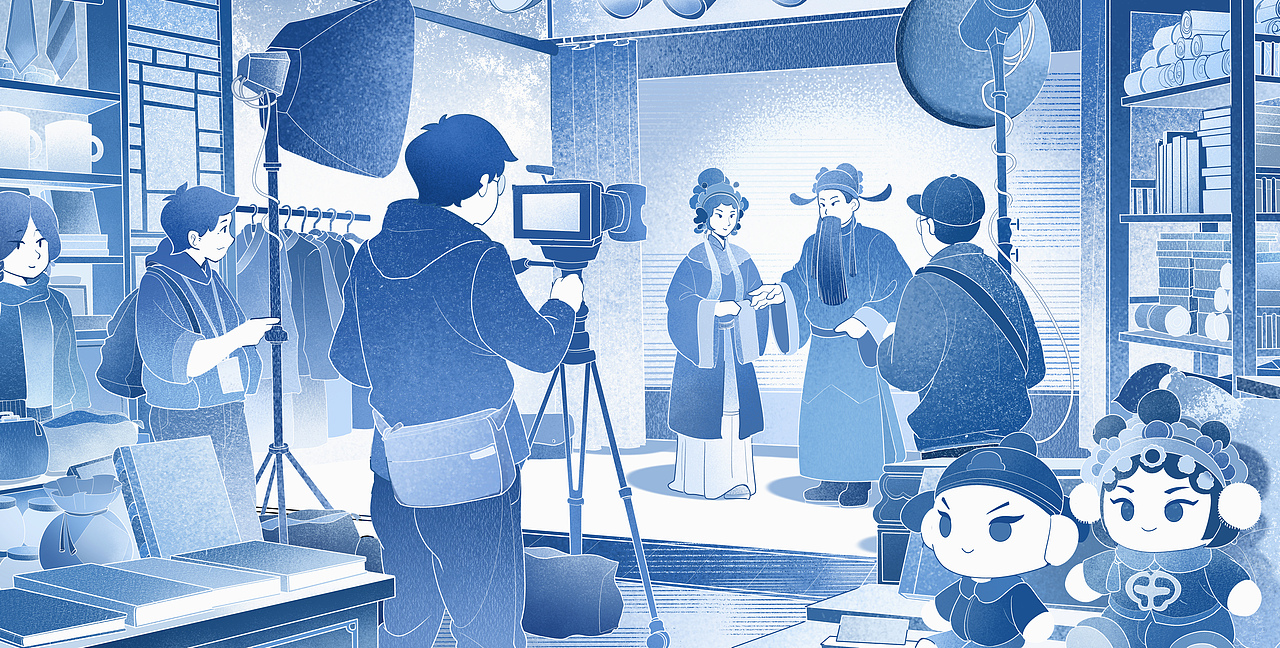 指导学生毕业设计《戏》（图ZNDA3NzgxNTcy） - 绘本 - 站酷设计师我的王国原创素材 - 站酷ZCOOL